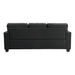 Elmont Sofa in Black - 9327BK-3 - FAMSA Furniture (TX)