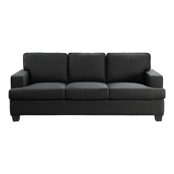 Elmont Sofa in Black - 9327BK-3 - FAMSA Furniture (TX)