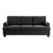 Elmont Sofa in Black - 9327BK-3 - FAMSA Furniture (TX)