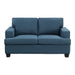 Elmont Loveseat in Blue - 9327BU-2 - FAMSA Furniture (TX)