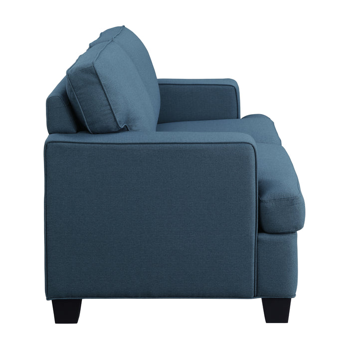 Elmont Loveseat in Blue - 9327BU-2 - FAMSA Furniture (TX)