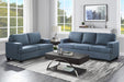 Elmont Loveseat in Blue - 9327BU-2 - FAMSA Furniture (TX)