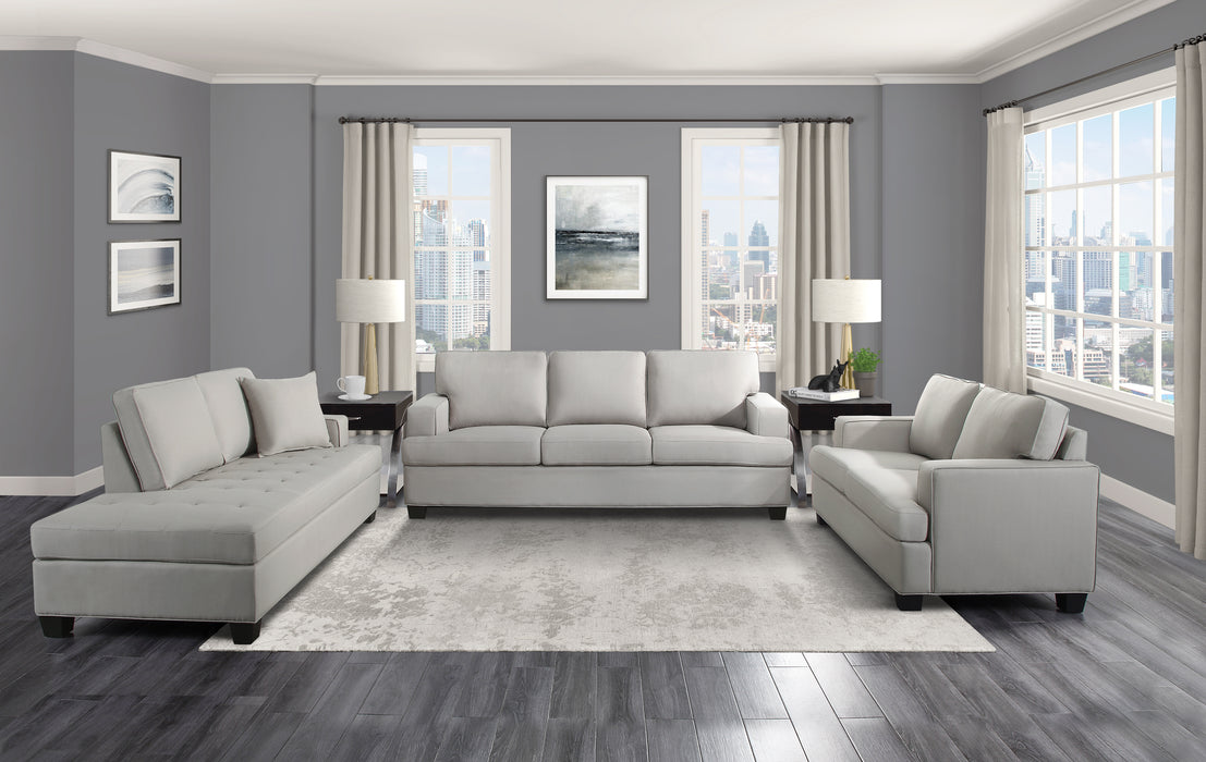 Elmont Sofa in Brown - 9327KH-3 - FAMSA Furniture (TX)
