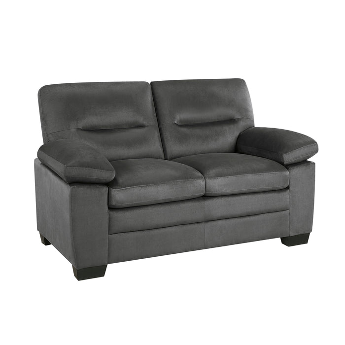 Keighly 2pc Set: Sofa, Love in Gray - 9328DG*2 - FAMSA Furniture (TX)