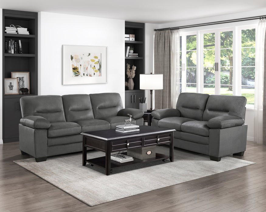 Keighly Sofa in Gray - 9328DG-3 - FAMSA Furniture (TX)