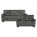 Keighly 2pc Set: Sofa, Love in Gray - 9328DG*2 - FAMSA Furniture (TX)