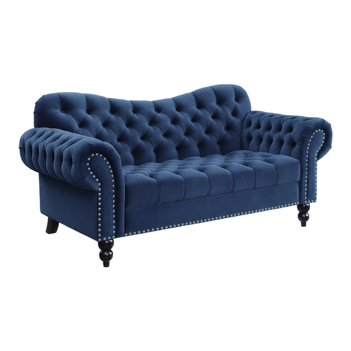 Rosalie Loveseat in Blue - 9330BU-2 - FAMSA Furniture (TX)