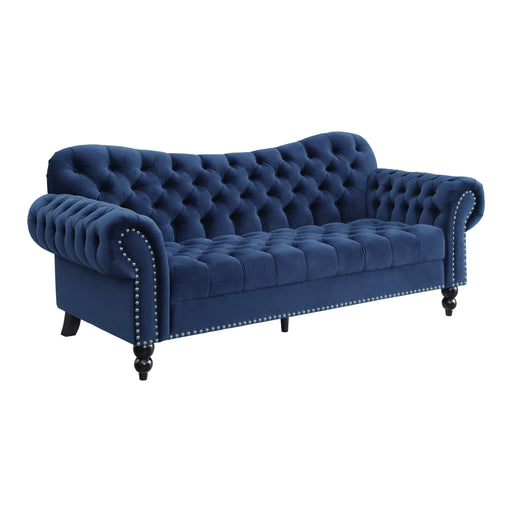 Rosalie Sofa in Blue - 9330BU-3 - FAMSA Furniture (TX)