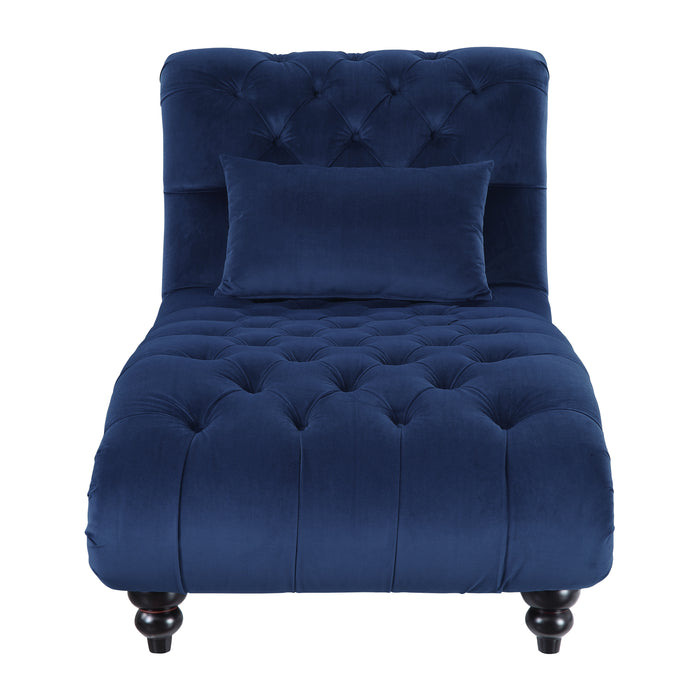 Rosalie Chaise in Blue - 9330BU-5 - FAMSA Furniture (TX)