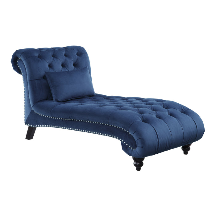 Rosalie Chaise in Blue - 9330BU-5 - FAMSA Furniture (TX)