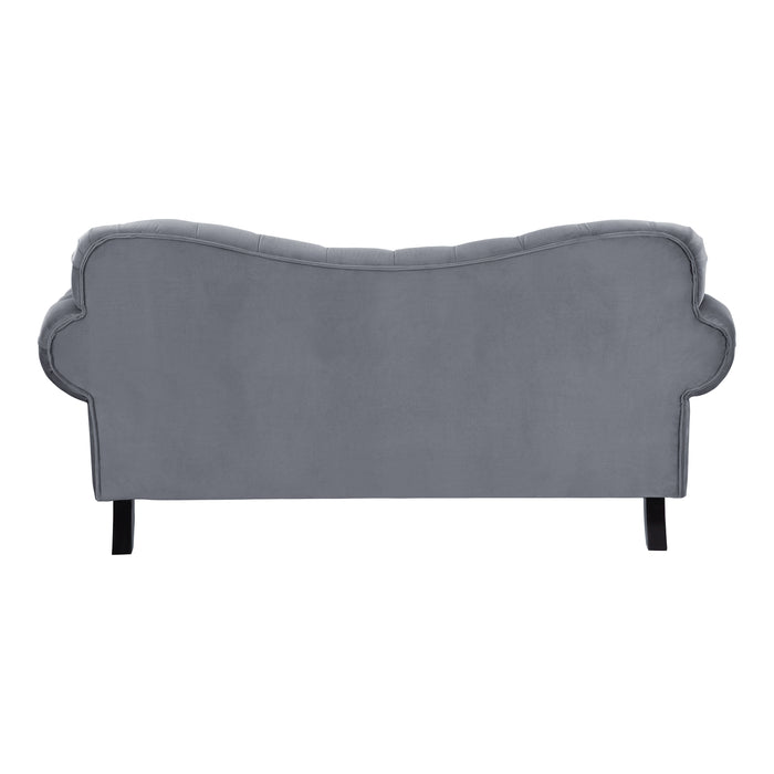 Rosalie Loveseat in Gray - 9330DG-2 - FAMSA Furniture (TX)
