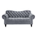 Rosalie Loveseat in Gray - 9330DG-2 - FAMSA Furniture (TX)