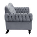 Rosalie Loveseat in Gray - 9330DG-2 - FAMSA Furniture (TX)