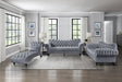 Rosalie Sofa in Gray - 9330DG-3 - FAMSA Furniture (TX)