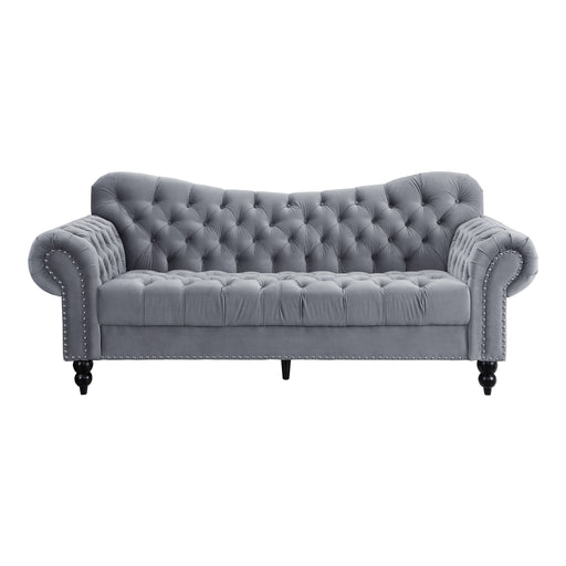 Rosalie Sofa in Gray - 9330DG-3 - FAMSA Furniture (TX)