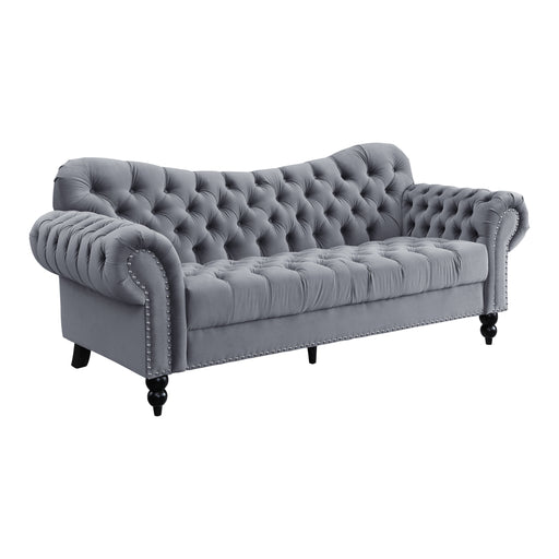 Rosalie Sofa in Gray - 9330DG-3 - FAMSA Furniture (TX)