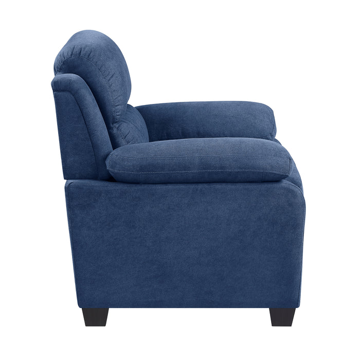 Holleman Chair in Blue - 9333BU-1 - FAMSA Furniture (TX)