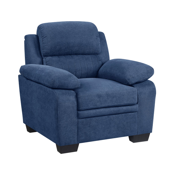 Holleman Chair in Blue - 9333BU-1 - FAMSA Furniture (TX)