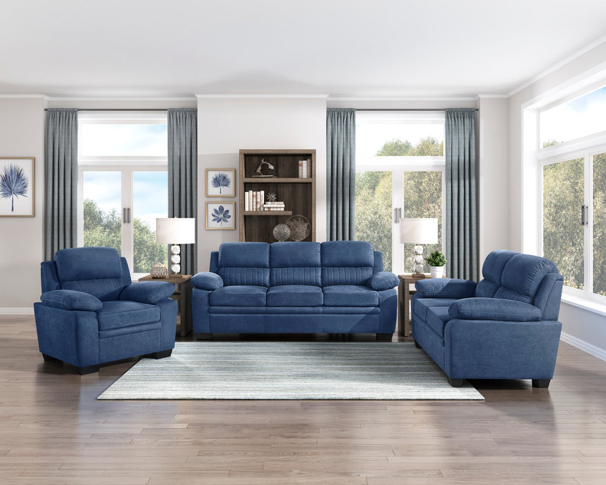 Holleman Chair in Blue - 9333BU-1 - FAMSA Furniture (TX)