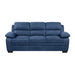 Holleman Sofa in Blue - 9333BU-3 - FAMSA Furniture (TX)
