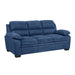 Holleman Sofa in Blue - 9333BU-3 - FAMSA Furniture (TX)