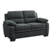 Holleman 2pc Set: Sofa, Love in Gray - 9333DG*2 - FAMSA Furniture (TX)