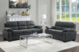 Holleman Sofa in Gray - 9333DG-3 - FAMSA Furniture (TX)