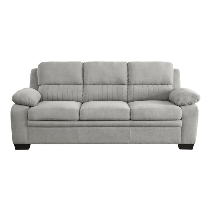 Holleman 2pc Set: Sofa, Love in Gray - 9333GY*2 - FAMSA Furniture (TX)