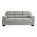 Holleman 2pc Set: Sofa, Love in Gray - 9333GY*2 - FAMSA Furniture (TX)