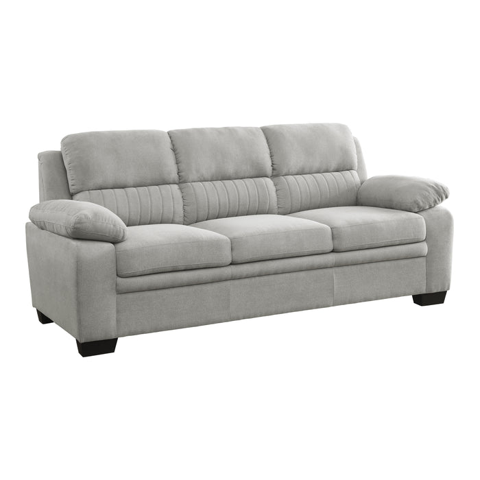 Holleman 2pc Set: Sofa, Love in Gray - 9333GY*2 - FAMSA Furniture (TX)