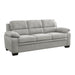 Holleman 2pc Set: Sofa, Love in Gray - 9333GY*2 - FAMSA Furniture (TX)