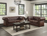 Tiverton Sofa in Brown - 9335BRW-3 - FAMSA Furniture (TX)
