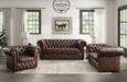 Tiverton Sofa in Brown - 9335BRW-3 - FAMSA Furniture (TX)