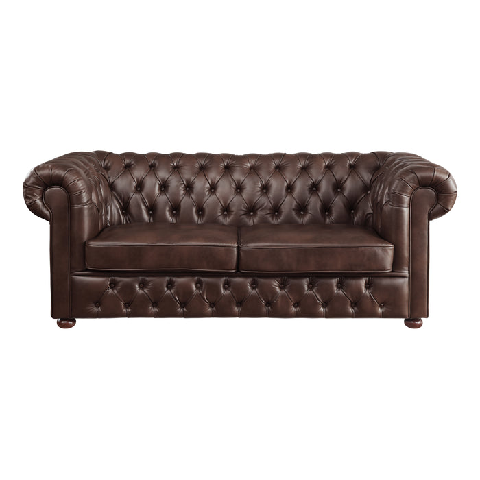 Tiverton Sofa in Brown - 9335BRW-3 - FAMSA Furniture (TX)