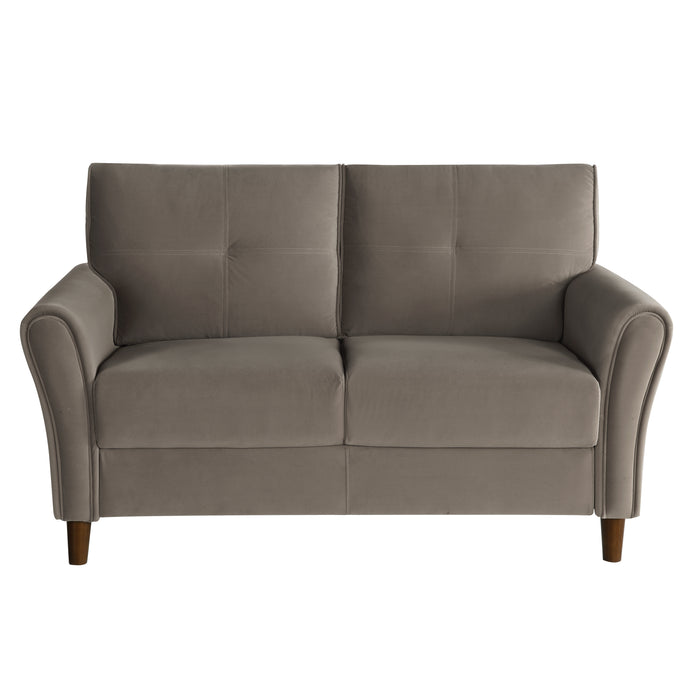 Dunleith Loveseat in Brown - 9348BRW-2