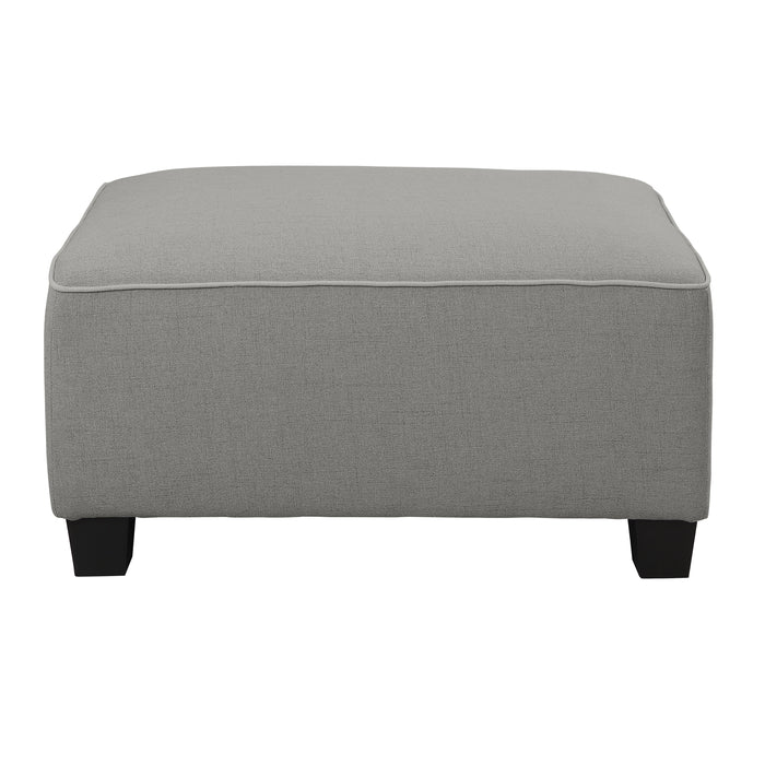 Jayne 5-Piece Modular Sectional with Ottoman in Gray - 9357GY*5OT - FAMSA Furniture (TX)