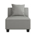 Jayne Armless Chair in Gray - 9357GY-AC - FAMSA Furniture (TX)