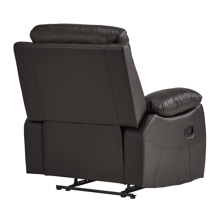 Dawson Reclining Chair in Brown - 9368BRW-1 - FAMSA Furniture (TX)