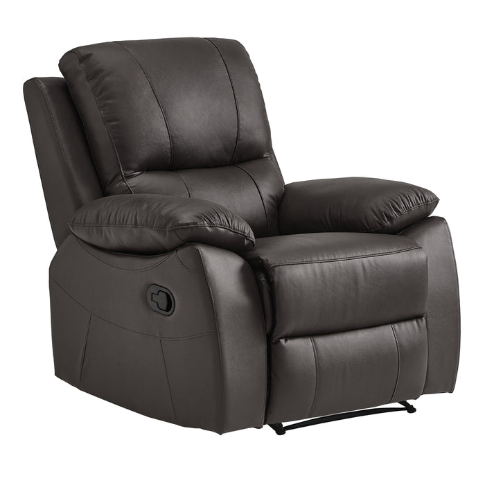 Dawson Reclining Chair in Brown - 9368BRW-1 - FAMSA Furniture (TX)