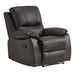 Dawson Reclining Chair in Brown - 9368BRW-1 - FAMSA Furniture (TX)