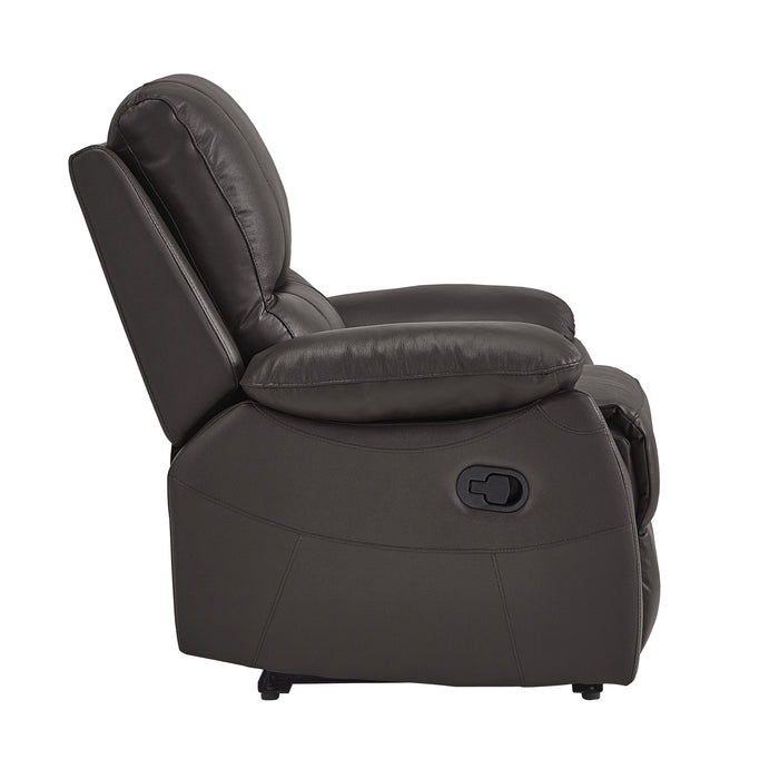 Dawson Reclining Chair in Brown - 9368BRW-1 - FAMSA Furniture (TX)