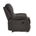 Dawson Reclining Chair in Brown - 9368BRW-1 - FAMSA Furniture (TX)