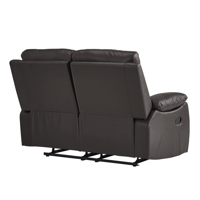 Dawson Double Reclining Loveseat in Brown - 9368BRW-2 - FAMSA Furniture (TX)