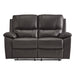 Dawson 2pc Set: Sofa, Love in Brown - 9368BRW*2 - FAMSA Furniture (TX)