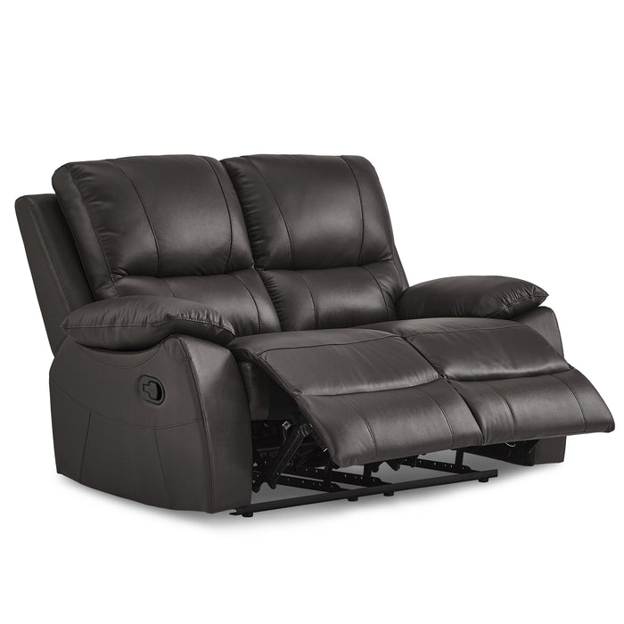 Dawson Double Reclining Loveseat in Brown - 9368BRW-2 - FAMSA Furniture (TX)