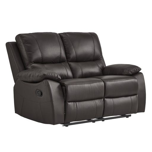 Dawson Double Reclining Loveseat in Brown - 9368BRW-2 - FAMSA Furniture (TX)
