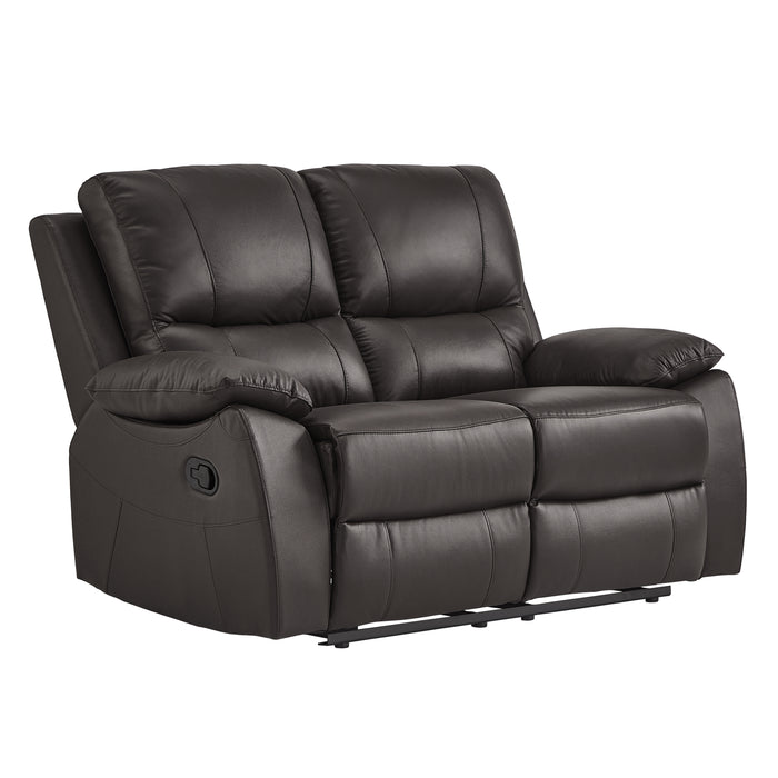 Dawson 2pc Set: Sofa, Love in Brown - 9368BRW*2 - FAMSA Furniture (TX)
