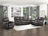 Dawson Double Reclining Loveseat in Brown - 9368BRW-2 - FAMSA Furniture (TX)