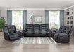 Fabian Swivel Glider Reclining Chair in Gray - 9388GRY-1 - FAMSA Furniture (TX)