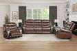 Putnam Power Reclining Chair in Brown - 9405BR-1PW - FAMSA Furniture (TX)